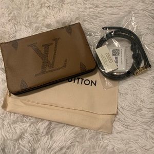 LV Double Zip Pochette